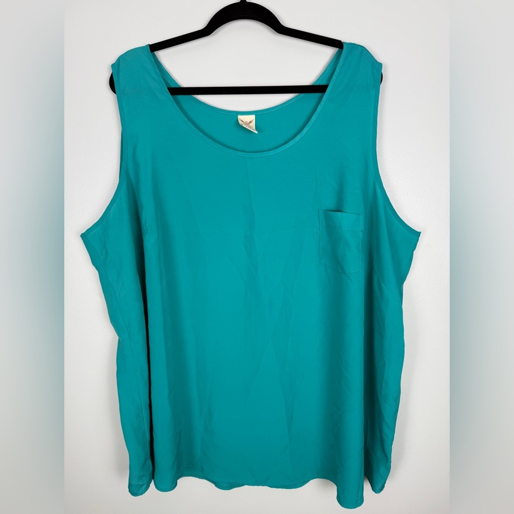 Faded Glory Turquoise Tank Top